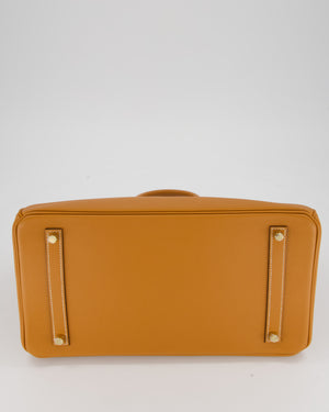 Hermès Birkin 35cm Bag in Toffee Epsom Leather and Gold Hardware