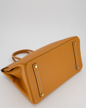 Hermès Birkin 35cm Bag in Toffee Epsom Leather and Gold Hardware
