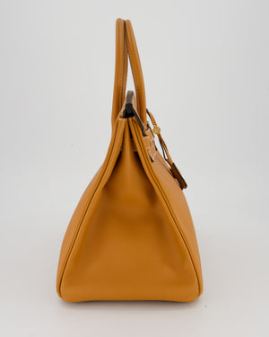 Hermès Birkin 35cm Bag in Toffee Epsom Leather and Gold Hardware