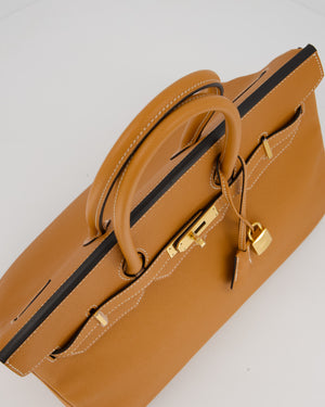 Hermès Birkin 35cm Bag in Toffee Epsom Leather and Gold Hardware