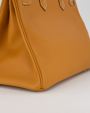 Hermès Birkin 35cm Bag in Toffee Epsom Leather and Gold Hardware