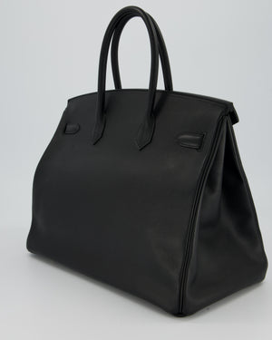 Hermès Birkin 35cm Bag in Black Epsom Leather and Gold Hardware