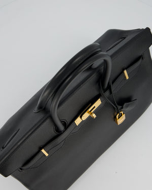 Hermès Birkin 35cm Bag in Black Epsom Leather and Gold Hardware