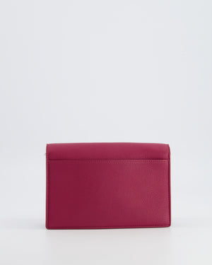 Louis Vuitton Raspberry Pink, Cream and Grey Mylockme Mini Bag with Silver Hardware RRP £1,450