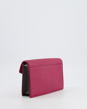 Louis Vuitton Raspberry Pink, Cream and Grey Mylockme Mini Bag with Silver Hardware RRP £1,450
