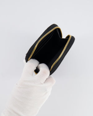 Christian Dior Black Quilted Call'in Phone Holder with Champagne Gold Hardware RRP £1,100