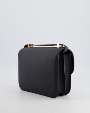 Hermès Constance 24 Bag in Noir Epsom Leather with Gold Hardware