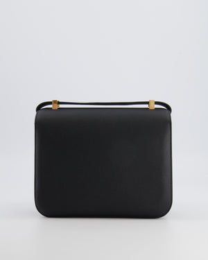 Hermès Constance 24 Bag in Noir Epsom Leather with Gold Hardware