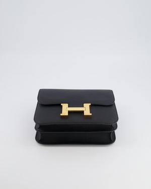 Hermès Constance 24 Bag in Noir Epsom Leather with Gold Hardware
