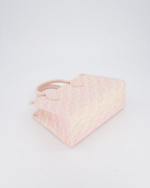Louis Vuitton Pink Summer Stardust Monogram Empreinte OnTheGo PM Tote Bag with Gold Hardware&nbsp;