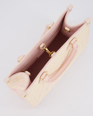 Louis Vuitton Pink Summer Stardust Monogram Empreinte OnTheGo PM Tote Bag with Gold Hardware&nbsp;