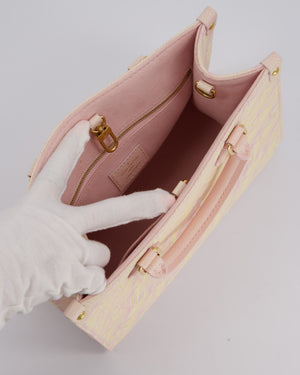 Louis Vuitton Pink Summer Stardust Monogram Empreinte OnTheGo PM Tote Bag with Gold Hardware&nbsp;