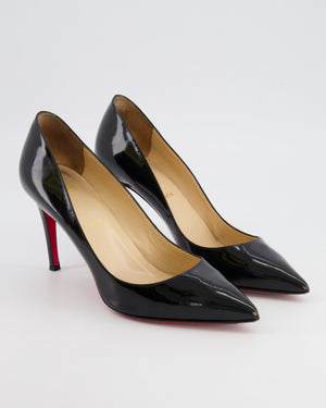 Christian Louboutin Black Patent Leather 85 Pigalle Pumps Size EU 40.5 RRP £725