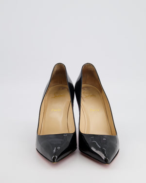 Christian Louboutin Black Patent Leather 85 Pigalle Pumps Size EU 40.5 RRP £725