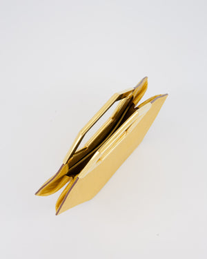 *SUPER RARE LIMITED EDITION* Cartier Gold Art Deco Style Hexagonal Evening Bag in Lizard with Gold Hardware