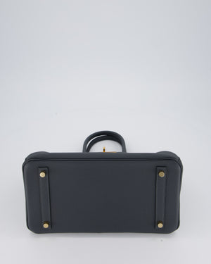 Hermès Birkin 30 Retourne Bag in Gris Misty Togo Leather with Gold Hardware