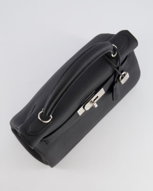 Hermès Kelly 28 Retourne Bag in Noir Togo Leather with Palladium Hardware
