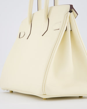 *HOT* Hermès Birkin 30 Retourne Bag in Nata Epsom Leather with Gold Hardware