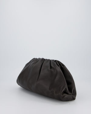 Bottega Veneta Brown Large Pouch Bag in Calfskin Leather