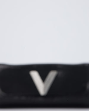 Louis Vuitton Epi Electric Night Box Bag in Black Patent Epi Leather with Silver Hardware