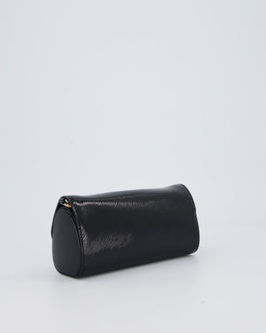 Louis Vuitton Epi Electric Night Box Bag in Black Patent Epi Leather with Silver Hardware