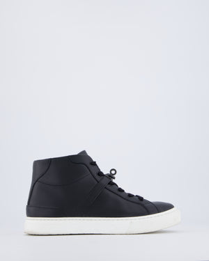Hermès Daydream High-Top Sneaker with So Black Hardware Size EU 38.5