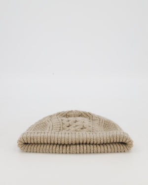 Loro Piana Light Brown Cashmere Beanie