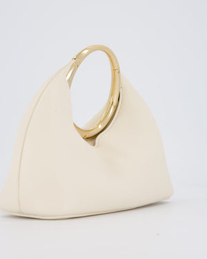 Jacquemus Le Petit Calino Bag in Cream Nappa Leather with Gold Hardware RRP £840