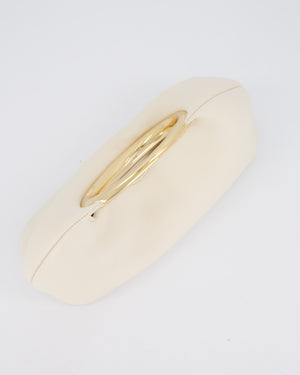 Jacquemus Le Petit Calino Bag in Cream Nappa Leather with Gold Hardware RRP £840