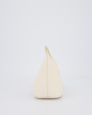 Jacquemus Le Petit Calino Bag in Cream Nappa Leather with Gold Hardware RRP £840