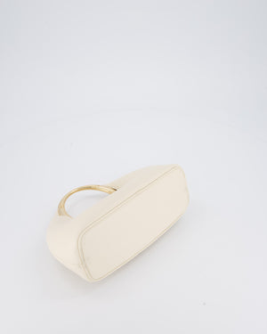 Jacquemus Le Petit Calino Bag in Cream Nappa Leather with Gold Hardware RRP £840