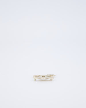 Chanel 23/B Gold CC Shooting Star Brooch