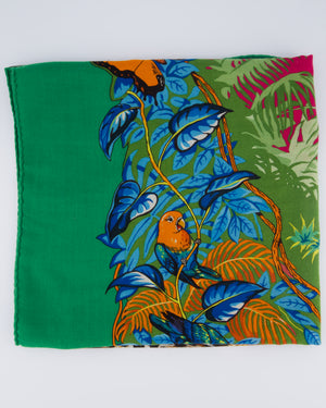 Hermès Pink Jungle Love by Robert Dallat Scarf Size 140cm x 140cm