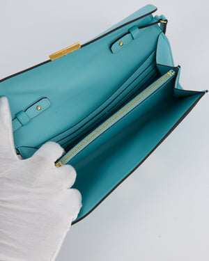 Hermès Constance To Go Bag in Blue Atoll Epsom Leather with Gold Hardware