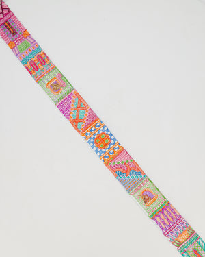 Hermès Multicolour "Super Silk Quest" Twilly