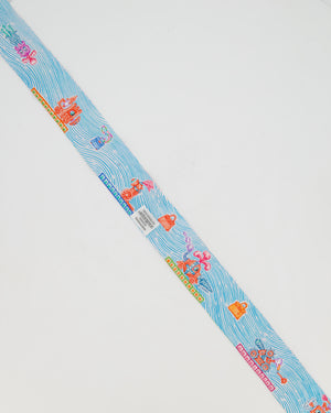 Hermès Multicolour "Super Silk Quest" Twilly