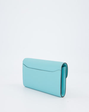 Hermès Constance To Go Bag in Blue Atoll Epsom Leather with Gold Hardware