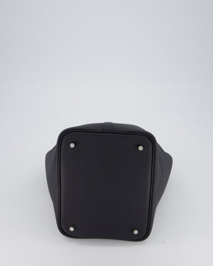 Hermès Picotin Lock 22 Bag in Caban Clemence Leather with Palladium Hardware