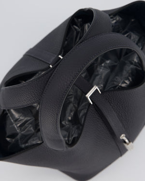Hermès Picotin Lock 22 Bag in Caban Clemence Leather with Palladium Hardware