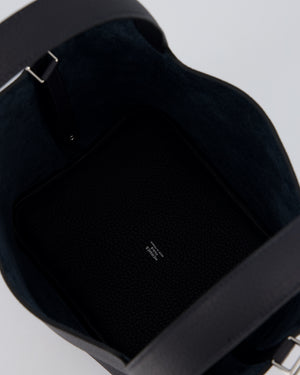 Hermès Picotin Lock 22 Bag in Caban Clemence Leather with Palladium Hardware