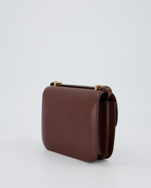 *HOT* Hermès Constance III Miroir 18 Bag in Terre Chevre Chamkila Leather with Gold Hardware
