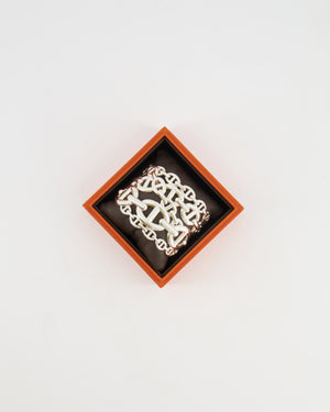 Hermès Chaine D'ancre Enchaînée Cuff Bracelet in Silver Size Small RRP £2,950