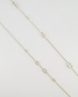 Hermès Silver Farandole Long Necklace 160
