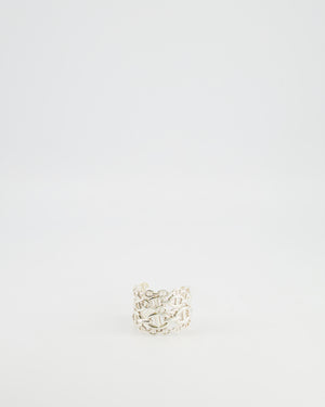 Hermès Chaine D'ancre Enchaînée Cuff Bracelet in Silver Size Small RRP £2,950