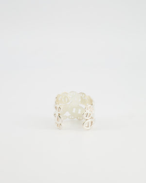 Hermès Chaine D'ancre Enchaînée Cuff Bracelet in Silver Size Small RRP £2,950