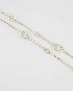 Hermès Silver Farandole Long Necklace 160