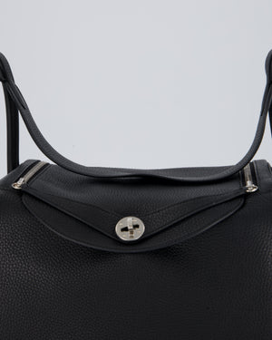 Hermès Lindy 30 Bag in Black Togo Leather with Palladium Hardware