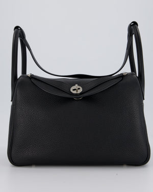Hermès Lindy 30 Bag in Black Togo Leather with Palladium Hardware