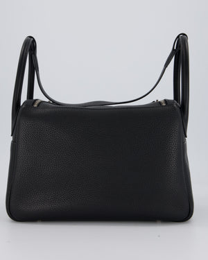 Hermès Lindy 30 Bag in Black Togo Leather with Palladium Hardware