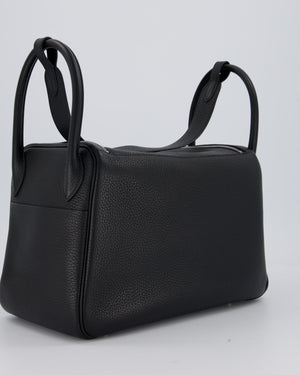 Hermès Lindy 30 Bag in Black Togo Leather with Palladium Hardware